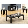 Monarch Specialties Dining Table - 36"X 60" / Dark Taupe / Black Metal I 7843P